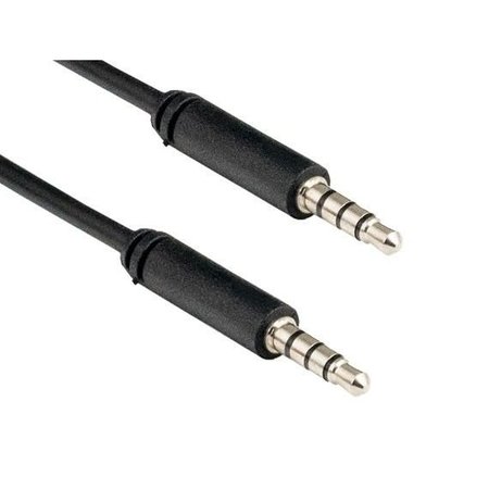 SANOXY 3ft 3.5mm TRRS Male to Male Audio & Microphone Cable SNX-CBL-SR107-1103